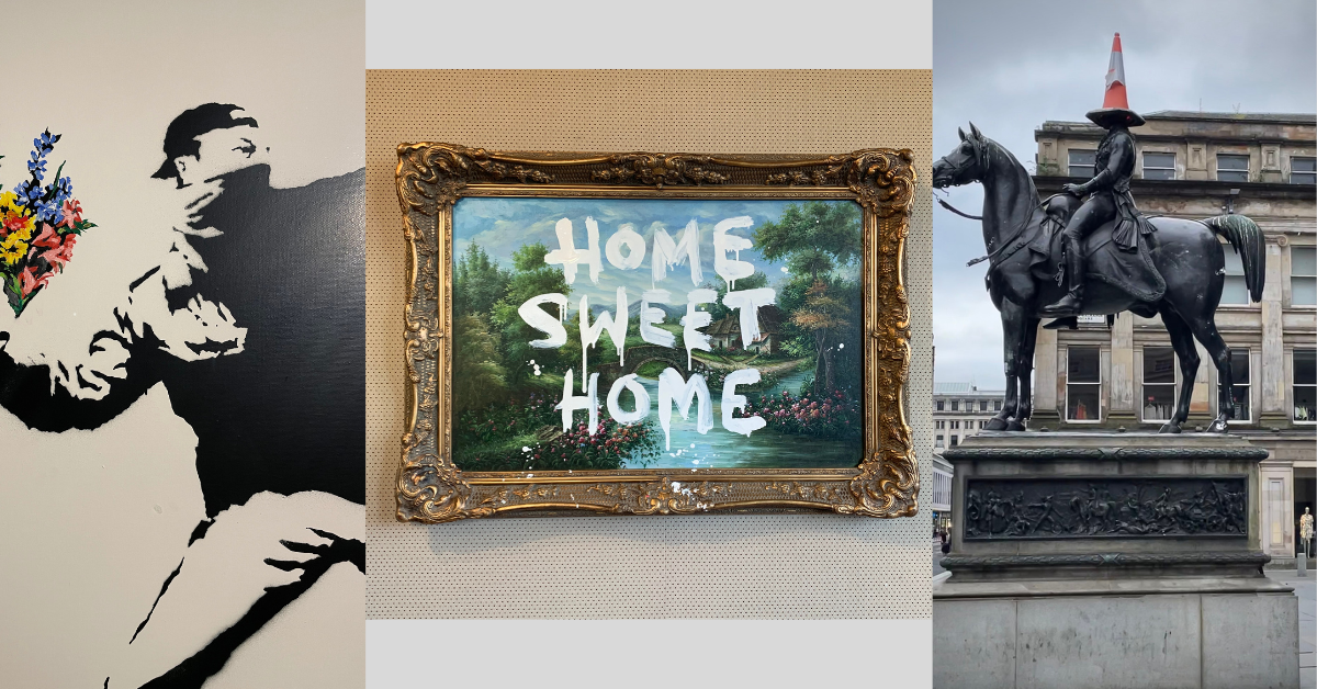 Banksy Show In Glasgow: Exciting 1st Exhibition In 14 Years!